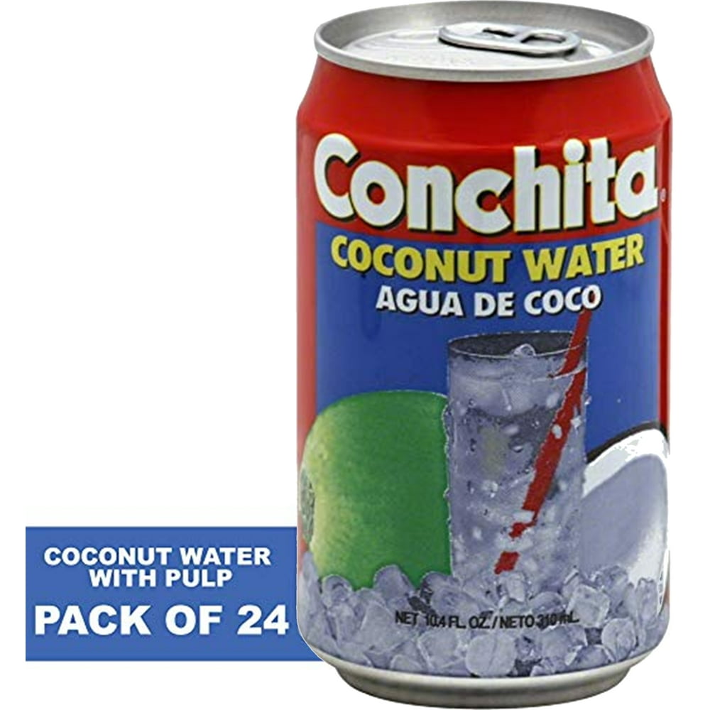Conchita Coconut Water 10.4 fl oz (Pack of 24) Agua de Coco Walmart