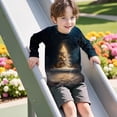 thumbnail image 5 of ITSAME Kids Christmas Long Sleeve Tops, Casual Fashion Funny Xmas Graphic Crew Neck Boys Girls Pullover Shirt Multicolor 7T, 5 of 7