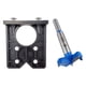 thumbnail image 1 of Kit de plantilla para bisagras ocultas de 35 mm para instalación de bisagras de puertas y armarios de muebles. Negro, 1 of 8