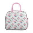 thumbnail image 2 of Womens Pioneer Flower Floral Print Pattern Lunch Box for Work,Insulated Lunch Bag for Women,Loncheras Para Mujer,Leakproof Adult Lunch Bag for Work,Beach,Travel,Picnic,Camping, 2 of 7
