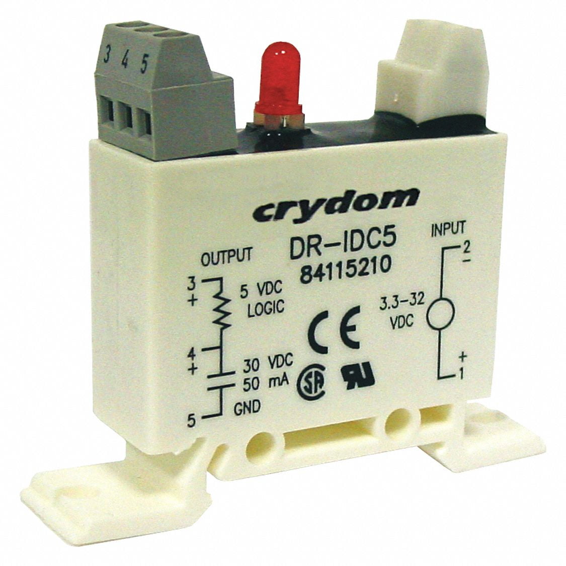 Crydom In Module,In 4-32VAC/DC,Out 3-30VDC,50mA DR-IDC5 - Walmart.com