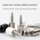 thumbnail image 3 of 20/50pcs Shelf Pins Sturdy Metal Shelf Bracket Pegs With Self-tapping Screw, 3 of 5