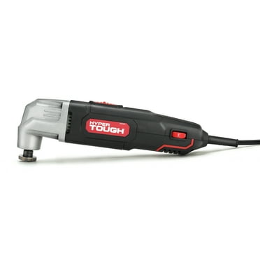 Hyper Tough 2.1 Amp Corded Oscillating Multi-function Tool, Variable Speed, with Hex Key, Sanding Pad, Quarter inch Blade, Scraper Blade & 3 Sanding Sheets,  New Condition