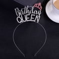 thumbnail image 4 of Miangastore Crown Headband Gold Alloy Rhinestone 2Set 7.5x4.9In, 4 of 7