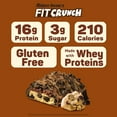 thumbnail image 3 of Fit Crunch Snack Size Protein Bar, Chocolate Chip Cookie Dough, 16g Protein, 9 Count, 3 of 6