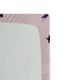 thumbnail image 3 of Ambesonne Emoji Fitted Sheet, Modern Star Ornament Graffiti, Twin Size, Rose Pale Pink and Fuchsia, 3 of 3