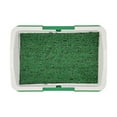 thumbnail image 1 of Hearth & Gear Tapis Portable avec Plateau Petit Pot Réutilisable Tapis Pipi pour Chiot Usage Intérieur et Extérieur Accessoires de Dressage pour Petit Pot pour Petits Chiens Accessoires d'Extérieur pour Petits Chiens Remorque de Vélo pour Chien, 1 of 6