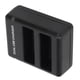 thumbnail image 5 of Batería dual y cargador doble Bling Bling Para batería AHDBT401 cargador USB funcionalidad inteligente, 5 of 12