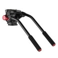 thumbnail image 1 of Professional Camera Video Fluid Drag Pan Head Hydraulic Damping Tripod, 1 of 8