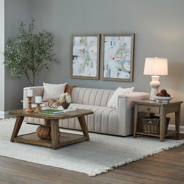 Liberty Furniture Ensemble de 3 Pcs Carolina Park - Brun