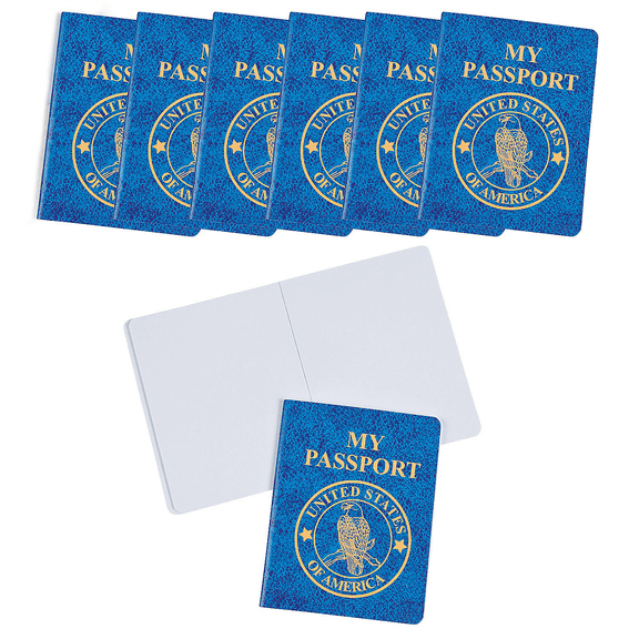 Bulk 72 Pieces Passport Notepads