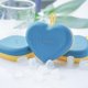 thumbnail image 5 of Set of three pressed heart-shaped ice molds, chocolate molds, 5 of 5