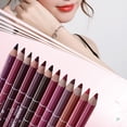 thumbnail image 4 of Lipliner Pencil Cylindrical 12pcs Prevent Lipstick Spreading Length Approx 6 Inch, 4 of 5