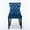 Blue, variant on Rhomtree Elegant Wood Button Tufted Dining Side Chairs, Blue (Set of 4)