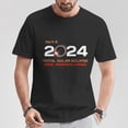 thumbnail image 2 of Erie Pennsylvania Solar Eclipse 2024 T-Shirt, April 8 PA Total Eclipse Event Tee, Path of Totality Graphic Shirt for Men, Women, Kids, Astronomy Lover Celestial Phenomenon , Size 2XL, Color Black, 2 of 3