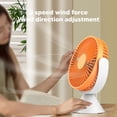 thumbnail image 4 of Ventilador de escritorio de techo ventilador de escritorio USB de doble uso 5V con soporte colgante de 3 velocidades para tienda de campaña ANGGREK  Otros, 4 of 8