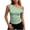 Green, variant on Women's off Shoulder Tops Short Sleeve Slim Shirts for Women Summer Fashion Going out Blouses