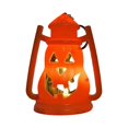 thumbnail image 1 of Halloween Pumpkin Lamp, Mini Candle Lantern, Fall Decoration with Hanging Loop, Orange, 1 of 9