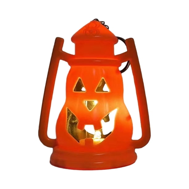 Halloween LED Pumpkin Lights with Hanging Loop Flameless Candles Pumpkin Lantern Orange Walmart.ca