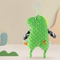 thumbnail image 2 of 3D Animal Soothing Plush with Silicone Teether Bell and Crinkle Paper, Multi-Sensory Security Toy for Tactile Comfort 0-1 Year, 2 of 6