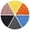 Dusky Pink/Charcoal/Orange/Electric Blue/Yellow/Gray, variant on RIVERSIDE 12 Pack Luxury Washcloths 12x12 with Soft Cotton 400 GSM Quick Dry and Absorbent for Face & Body - White