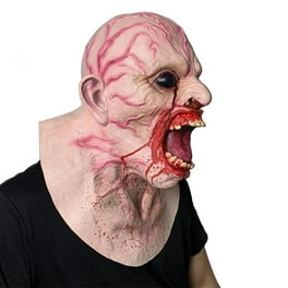 Máscara De Monja De Terror En Látex | Disfraz De Halloween Con Pañuelo Y Cruz | Unisex Para Fiestas De Miedo