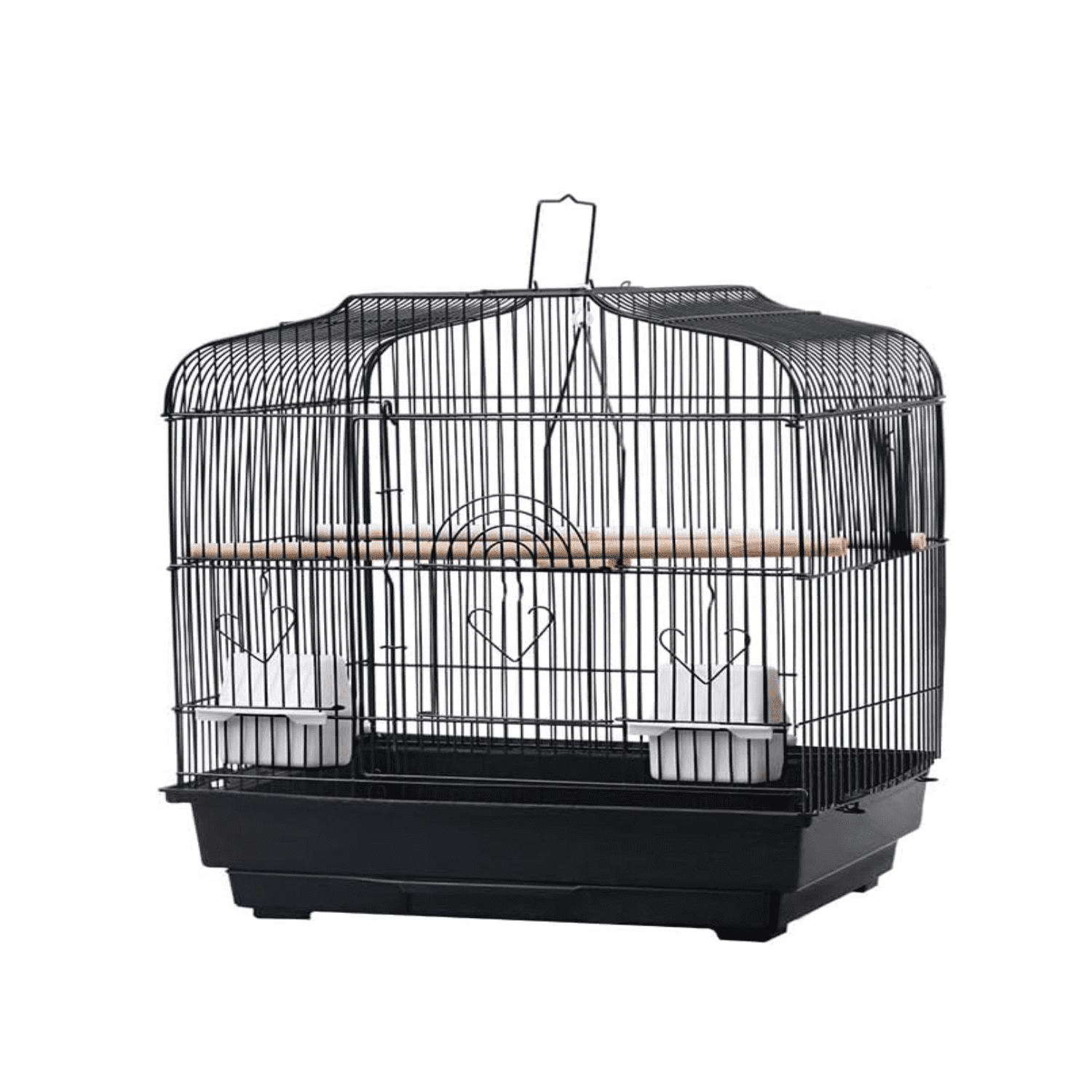 20.5"Bird Flight with Handle and Perches for Small Size Bird Cockatiel Lovebird Finch Canary Aviary Lovebird Budgie Parakeet
