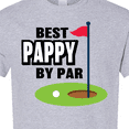 thumbnail image 4 of Inktastic Father's Day Best Pappy by Par with Flag and Golf Ball T-Shirt, 4 of 5
