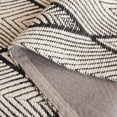 thumbnail image 6 of SAFAVIEH Marbella Andrea Diamond Area Rug, Black/Ivory, 6' x 9', 6 of 11