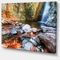 thumbnail image 2 of Beautiful Serenity Waterfall in Cyprus - Landscape Wall Art on Canvas, 2 of 3