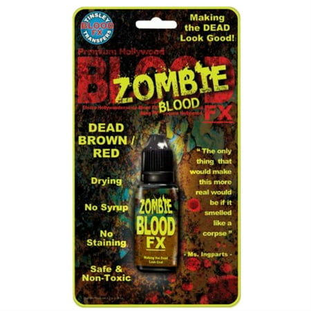 Tinsley Halloween Zombie Dark Drying Costume Blood