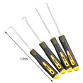 thumbnail image 4 of Herramientas para quitar sellos de aceite de precisión Pinzas Reparación de púas de juntas de púas de herramientas de púas de material acero de aleación Amarillo negro Yotijar Extractor de juntas, 4 of 10