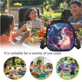 thumbnail image 6 of Jeiento Wolf Backpack and Lunch Bag Set for Boys 7-8 9-10 10-11 Galaxy Primary School Bag Kids Backpacks Pencil Case Insulated Lunchbox Set Rose 3 In 1 Children Schoolbag, 6 of 7