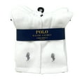 thumbnail image 2 of Polo Ralph Lauren Boys Classic Sport 6 Pairs Crew Socks, White, Sock Size 9-11, 2 of 2