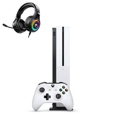 Microsoft 234-00051 Xbox One S White 1TB Gaming Console Included BOLT AXTION Bundle Like New