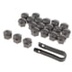 thumbnail image 1 of 2x 20Pcs Coche Camión Rueda Neumático Centro Buje Tornillo 19mm Tapa Protectora DYNWAVEMX Tornillo del cubo central del neumático de la rueda, 1 of 8