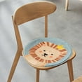 thumbnail image 7 of Thickened Round Chair Cushion - Office, Kindergarten & Children's Seat Pad - Warm Winter Cushion with Plush Padding, Easy to Clean - 1 Pack, 7 of 7