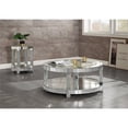 thumbnail image 3 of Bowery Hill Traditional Coffee Table in Mirrored and Faux Gems, 3 of 3