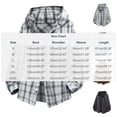 thumbnail image 3 of LEKWK Sun Shirts for Men with Hood UPF 50+ Long Sleeve Button Down Plaid Shirts Lightweight Loose Fit Quick Dry Tops Summer Fishing Hiking Outdoor Outfits, 3 of 9