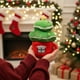 thumbnail image 5 of Juego de peluches navideños | Figuras de Papá Noel, árbol de Navidad y vaso de agua | Adornos navideños de tela suave y regalos para niños, 5 of 5