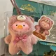 thumbnail image 3 of Peluche de cerdo de peluche de vinilo de Lulu, muñeco de caja ciega, personaje de anime, cerdo, juego de rol, peluche esponjoso, colgante, bolsa, llave, decoración de coche, colección A, 3 of 5