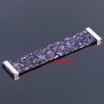thumbnail image 4 of Irregular Stone Crystal Wrapped Wristband Bracelet Wide Cuff Bangles for Women, 4 of 6