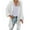 White, variant on asdoklhq Clearance Coats Under $10.00 Plus Size,Women's Flowy Kimono Cardigan Open Front Dress Printed Chiffon Blouse Loose Tops