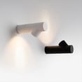 thumbnail image 2 of Aplique de Pared LED Impermeable, Luminaria Nórdica , para Interiores, Salas de Estar, Porches y Exteriores, Color Negro., 2 of 5