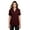 Burgundy, variant on North End NE100W Women's JAQ Snap-Up Stretch Performance Polo-Black-2XL