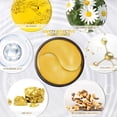 thumbnail image 4 of Parches para debajo de los ojos Fivewan oro de 24 quilates 60 unidades antienvejecimiento, 4 of 4