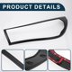 thumbnail image 4 of 1 par de biseles de recorte de faros delanteros izquierdo y derecho para Toyota HILUX REVO 2015-2017 ABS Negro, 4 of 6