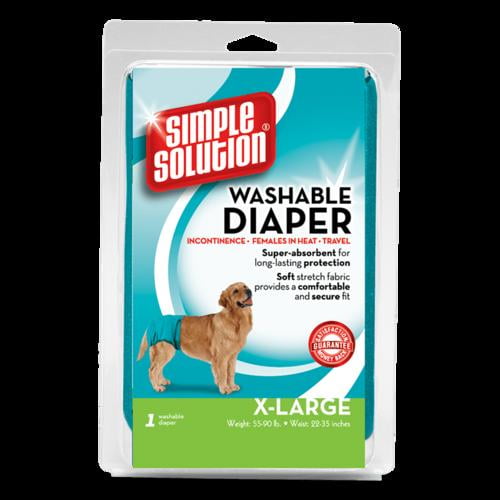 Solution Simple Couche Lavable pour Chien Très Grande