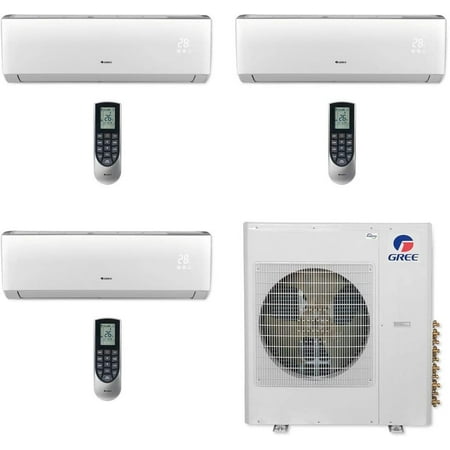 

GREE MULTI42CVIR303-42 000 BTU Multi21+ Tri-Zone Wall Mount Mini Split Air Conditioner Heat Pump 208-230V (9-9-24)