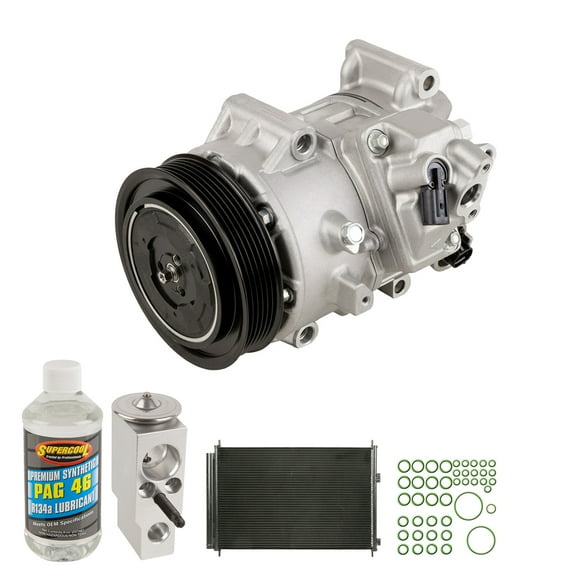 For Toyota RAV4 2009-2012 A/C Kit w/ AC Compressor Condenser & Drier - BuyAutoParts